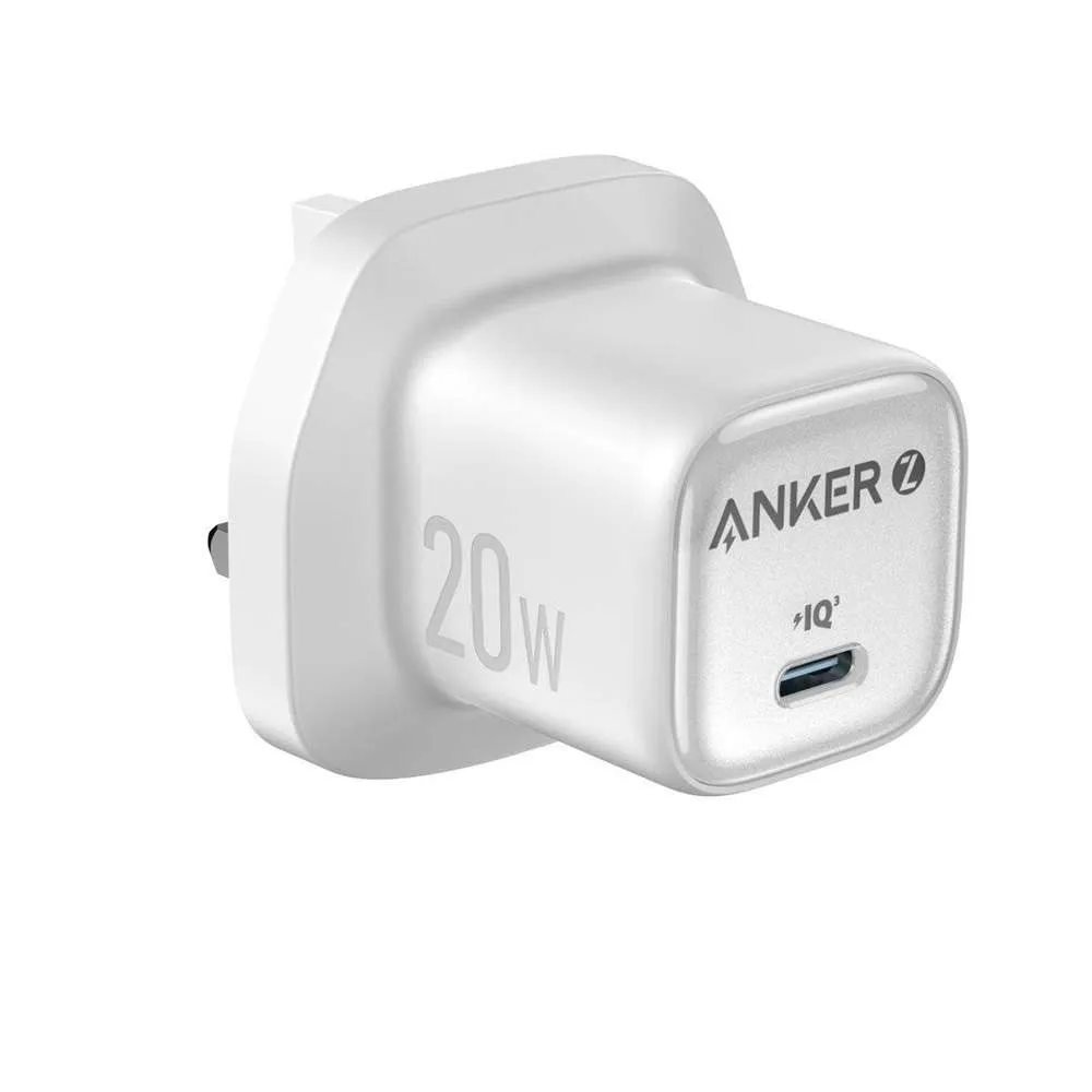 Anker Zolo PowerPort 20W USB-C Wall Charger UK Plug