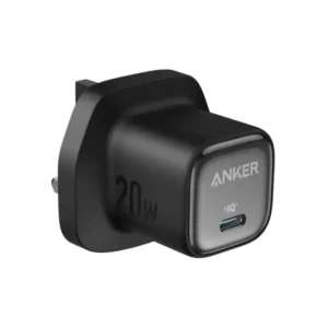 Anker Zolo PowerPort 20W USB-C Wall Charger UK Plug Black