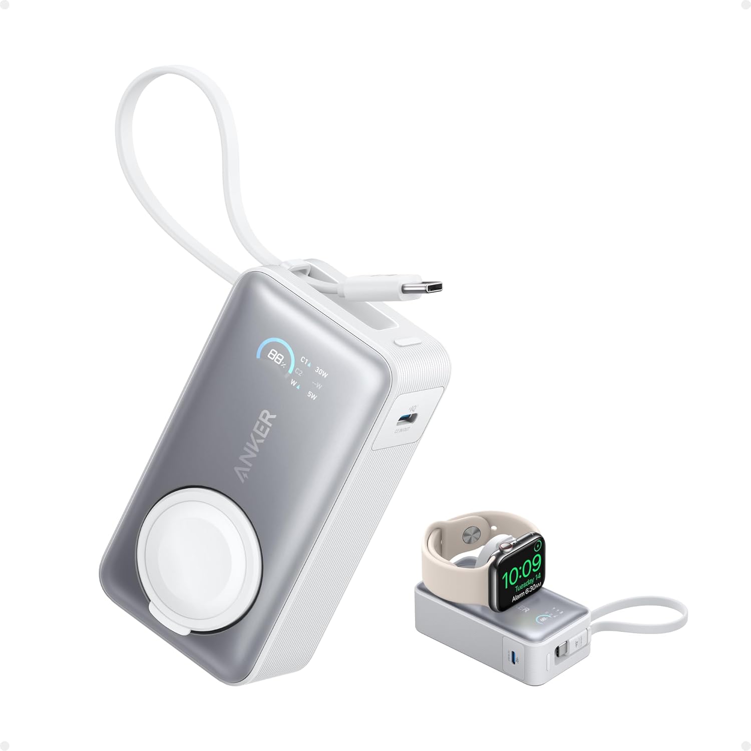 Anker MagGo Power Bank 10K, 35W, 5000 mAh - photo 2