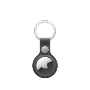 Apple AirTag FineWoven Key Ring (Black, Mulberry)