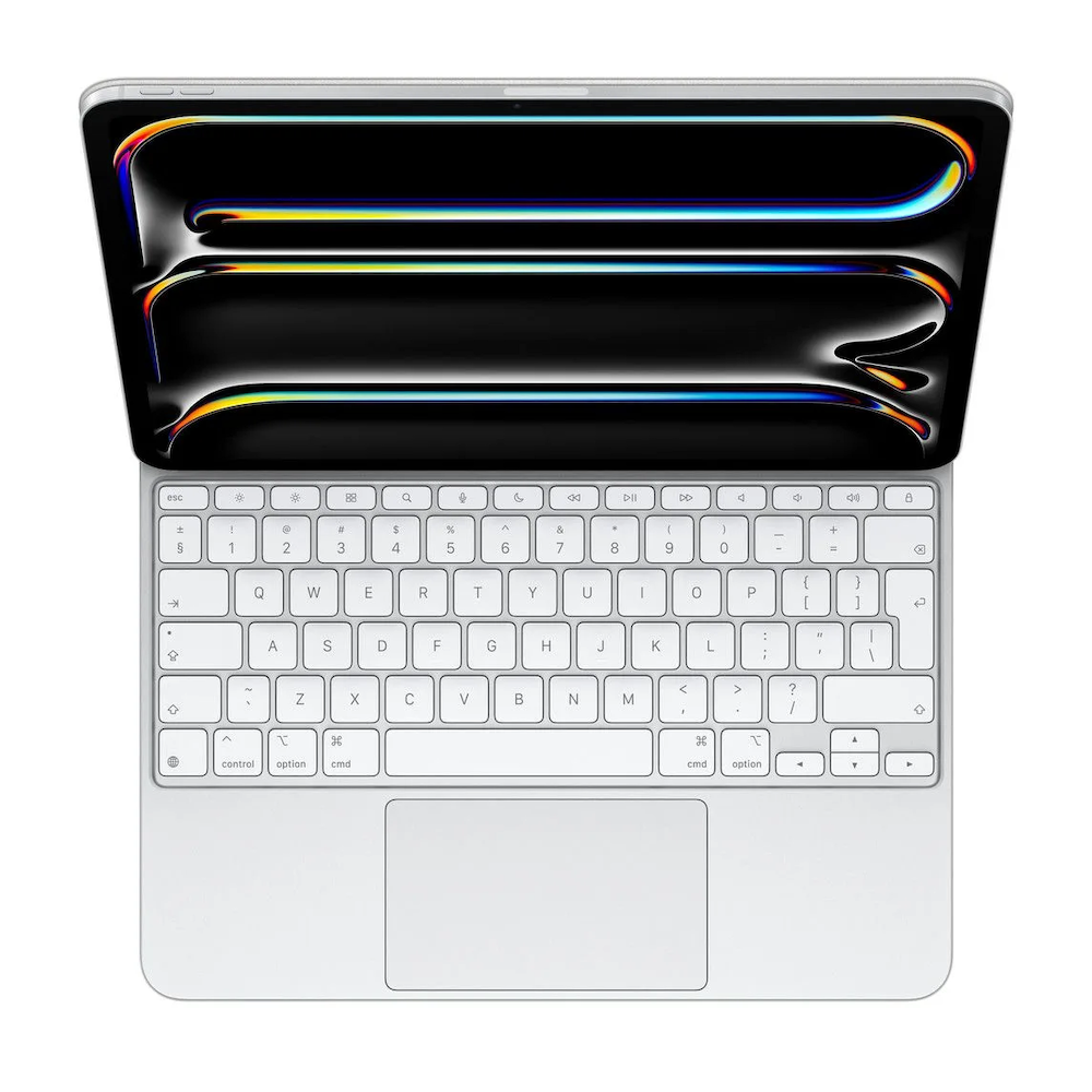 Apple iPad Pro 11-inch (M4) Magic Keyboard (International English) - White - photo 2