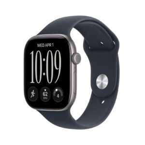 Apple Watch Series 12 GPS 42mm Space Grey Aluminium Case with Navy Blue Sport Band