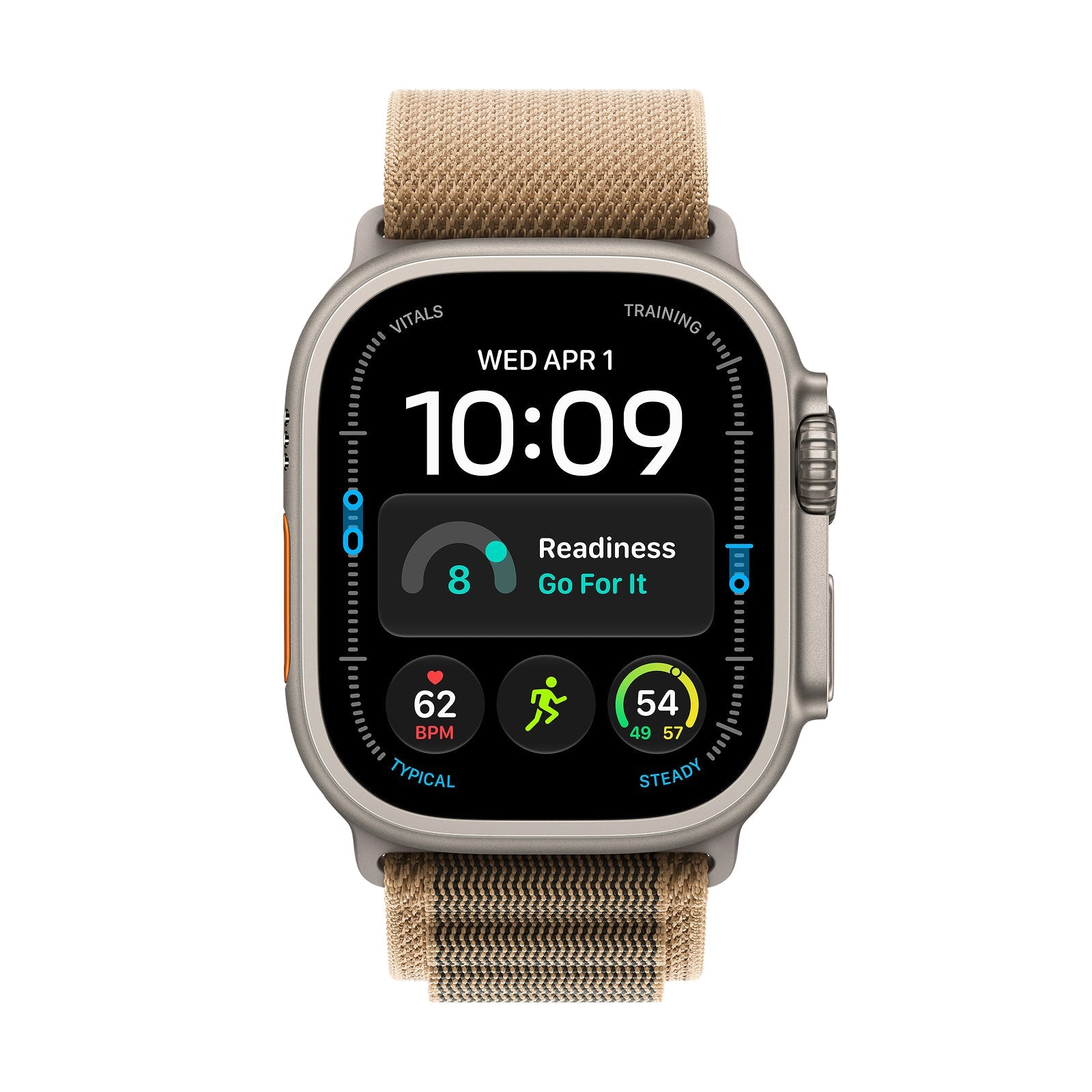 Apple Watch Ultra 4 GPS + Cellular 49mm Natural Titanium Case with Desert Alpine Loop - photo 2
