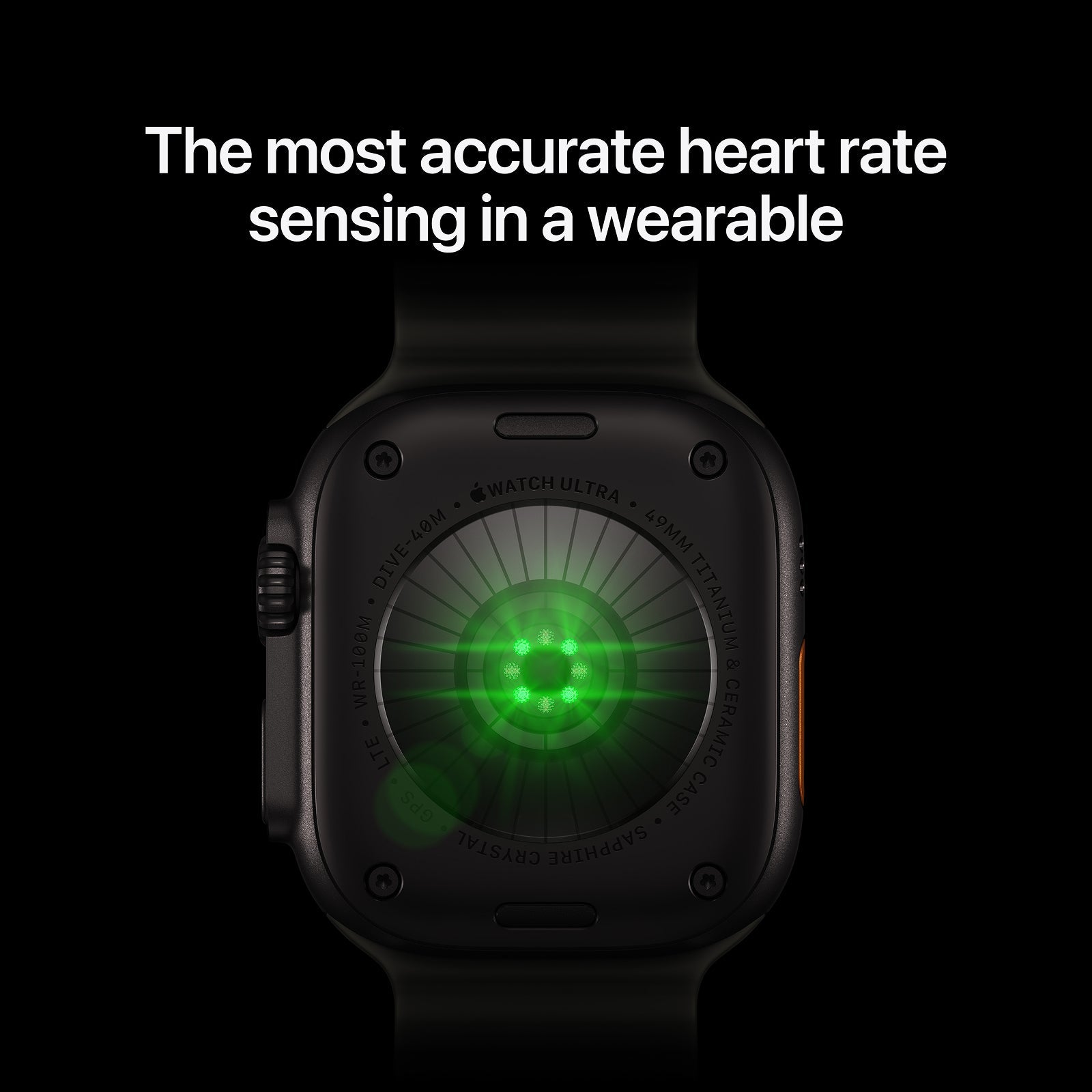 Apple Watch Ultra 4 GPS + Cellular 49mm Natural Titanium Case with Translucent Grey Ocean Band - photo 3