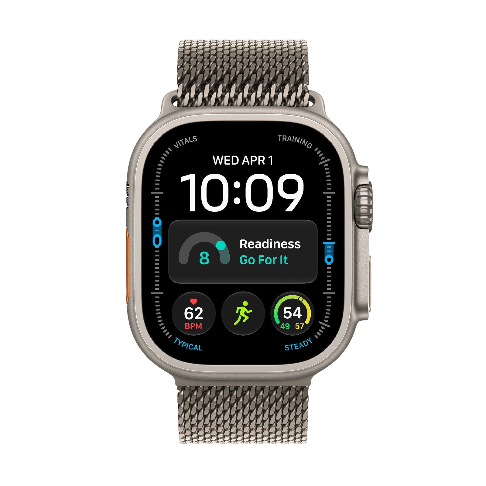 Apple Watch Ultra 4 GPS + Cellular 49mm Natural Titanium Case with Natural Titanium Milanese Loop - photo 2