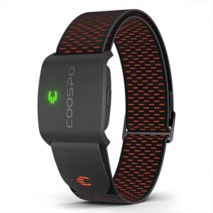 COOSPO HW9 Armband Heart Rate Monitor, Bluetooth and ANT+