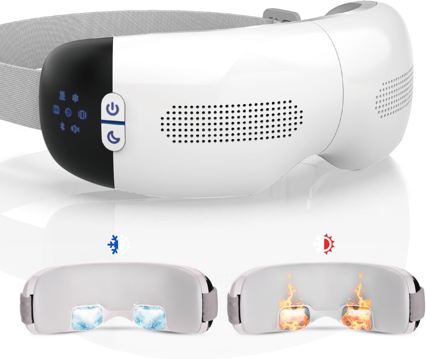 HubiCare Eye Massager with Heat and Cooling FE-4601 (White)